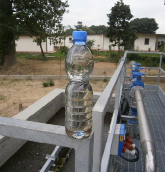 Primi risultati dell’impianto di depurazione a Kinshasa (R.D.Congo)